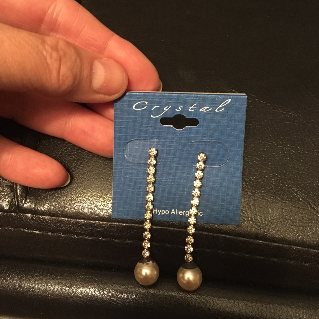 Crystal Earrings 10$